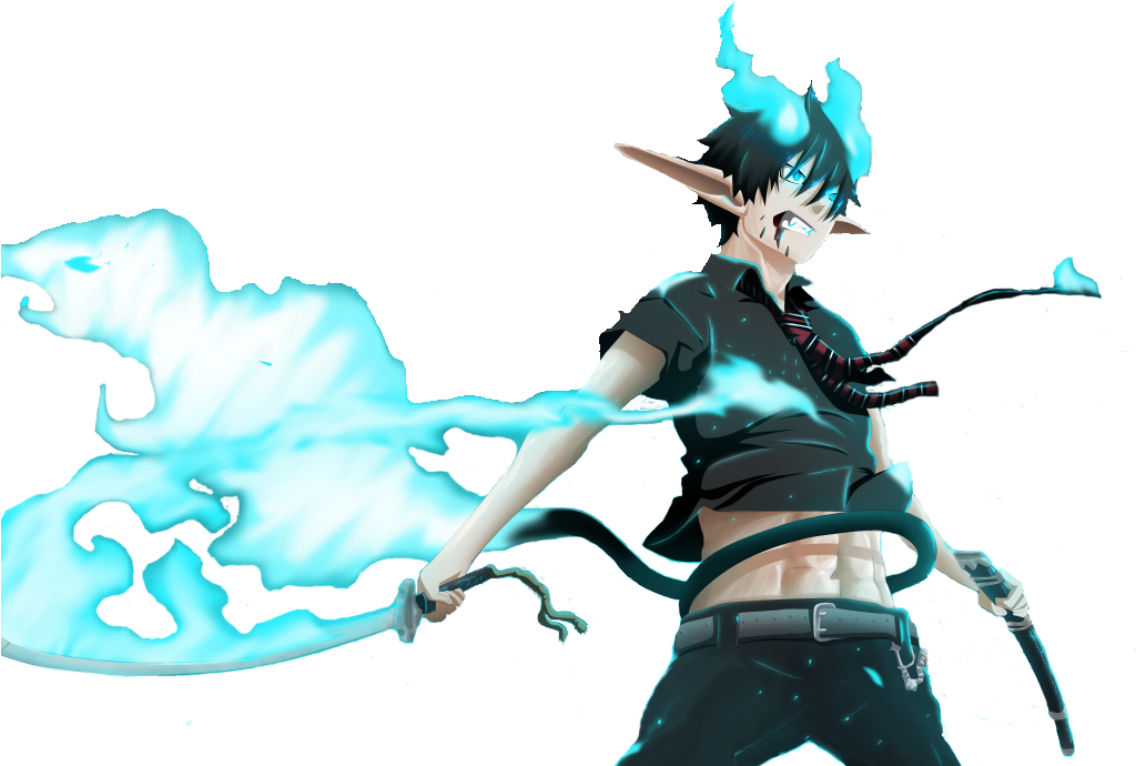 Blue Exorcist Aka Ai No Exorcist Ep - Ai No Exorcist Png (1023x750), Png Download