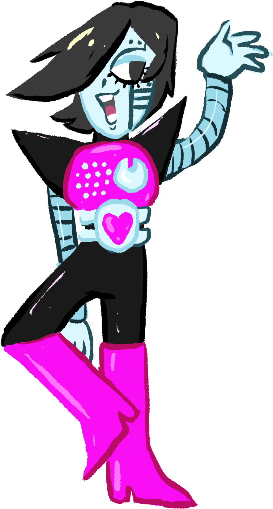 “ Mettaton Ex >> Undertale Fanart - Cartoon (1280x1813), Png Download