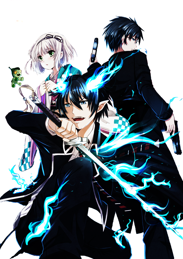 Ao No Exorcist Png (723x1023), Png Download