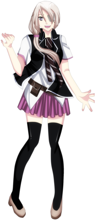 Ao No Exorcist Girls (350x750), Png Download