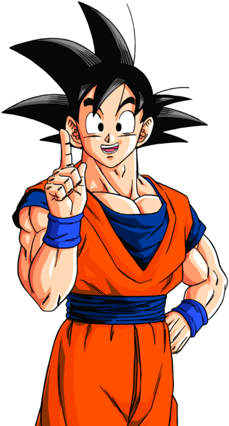 Goku Feliz Png (939x851), Png Download