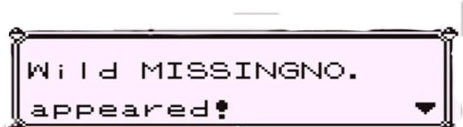 Glith Missingno Pokemon Freetoedit - Pokémon Blue Version Reproduction Nintendo Game Boy (663x183), Png Download