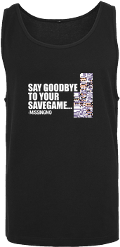 Missingno Tanktop Men Black (350x350), Png Download