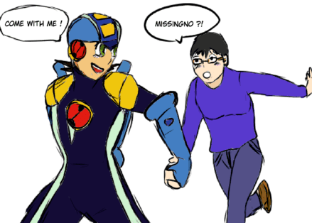 11 Months Ago Missingno - Medibang Inc. (439x314), Png Download