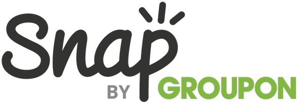 Snap By Groupon Works More Or Less Like The Typical - Snap By Groupon Logo (600x263), Png Download