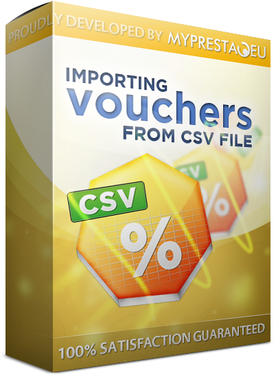 Prestashop Import Vouchers From Csv Big - Csv Voucher (402x546), Png Download