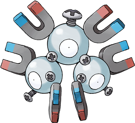 Magneton - Magnet Pokemon (431x431), Png Download