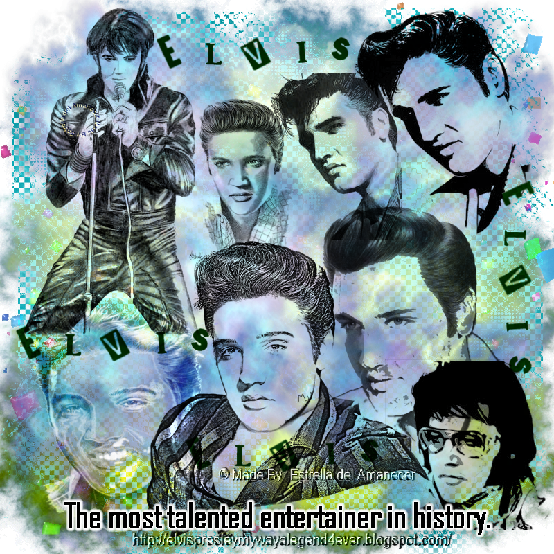 Elvis Presley, The Most Talented Entertainer In History - Elvis Presley (800x800), Png Download