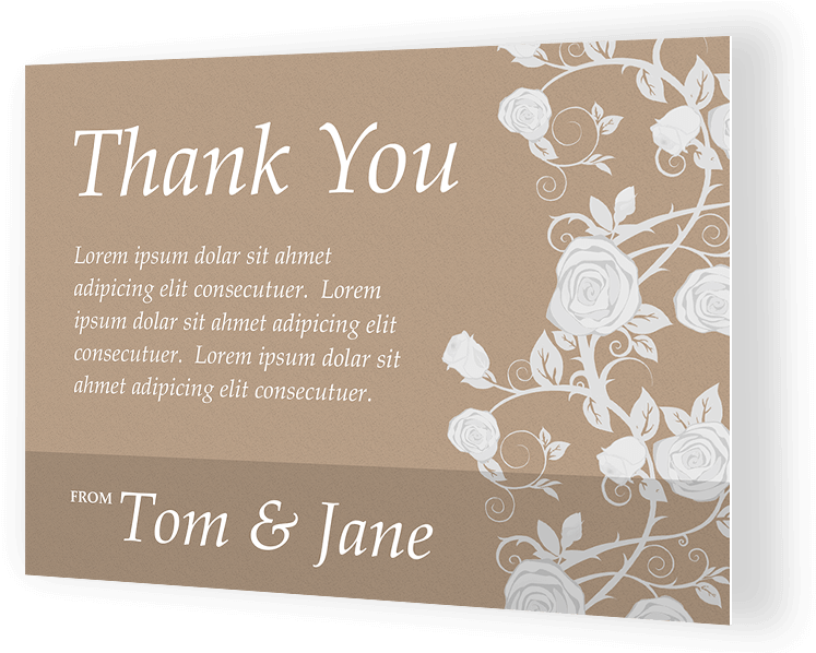 Thsnk You Cards Thank You Card Printing - Thank You Cards (820x600), Png Download