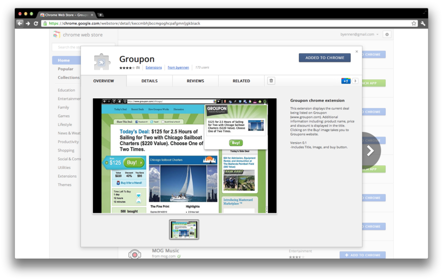 Download Groupon Chrome Extension Google Chrome Extension Full Size
