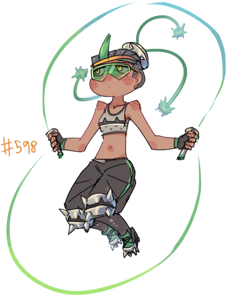 Magnezone Gijinka - Cartoon (500x661), Png Download