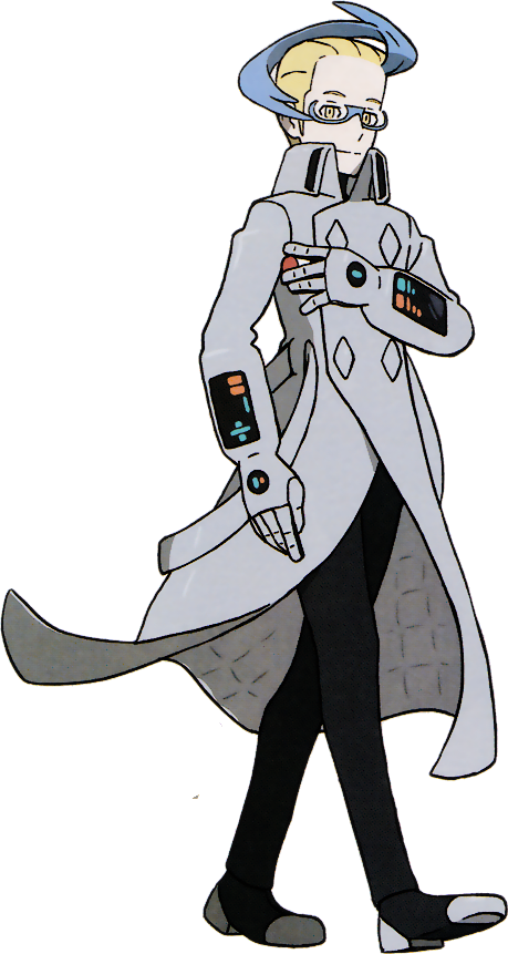 Colress Pokemon (459x861), Png Download