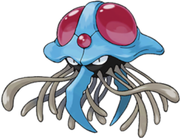 Small Mafia Game [council Of Villains] Mewtwo's Retribution - Tentacruel Png (379x350), Png Download