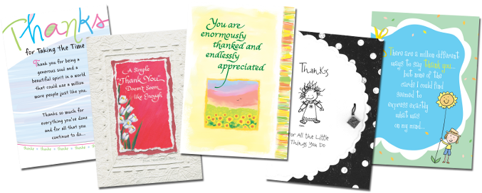 Blue Mountain Arts - Blue Mountain Arts Cards Thanks (700x289), Png Download
