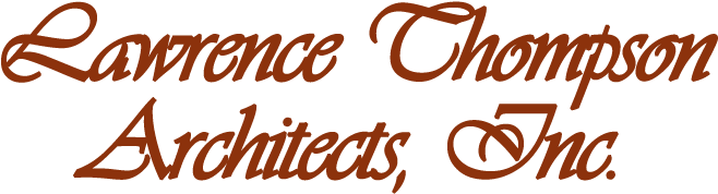 Lawrence Thompson Architecture Logo - Architect (667x187), Png Download