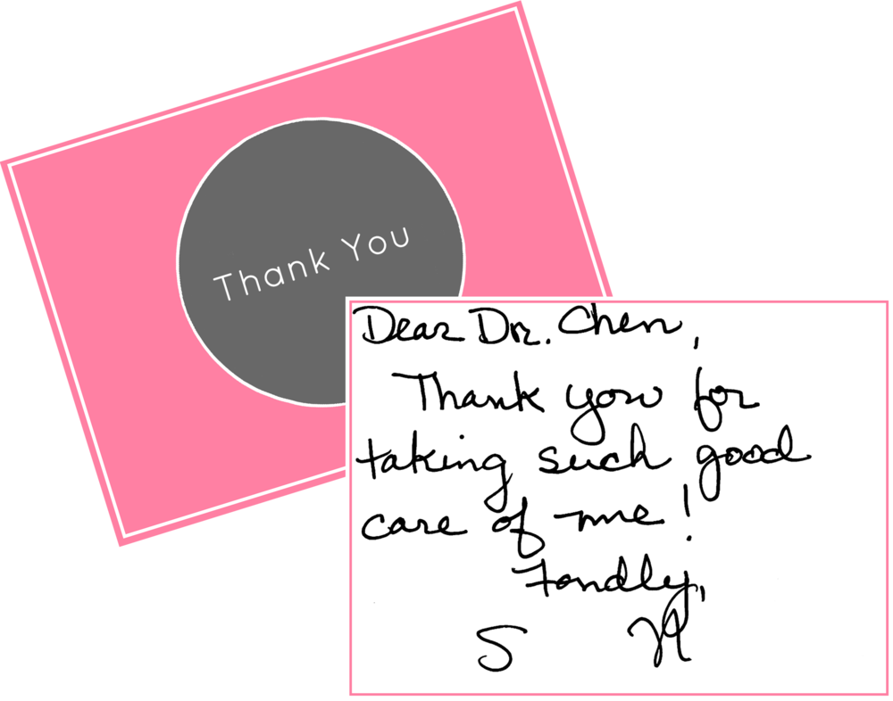 Thank You Card - Portable Network Graphics (1000x786), Png Download
