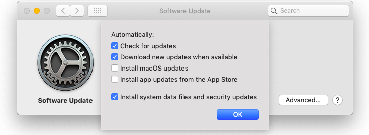 However, Keep “install Macos Updates” And “install - Macos (734x268), Png Download