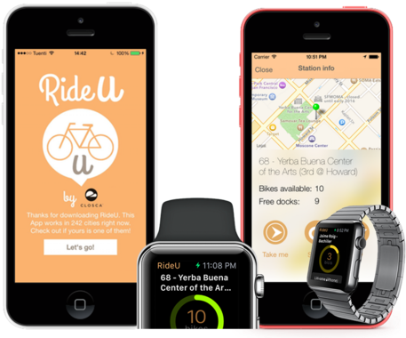 Our App Is Now Available For Download At Apple Store - Bike Share App (480x381), Png Download