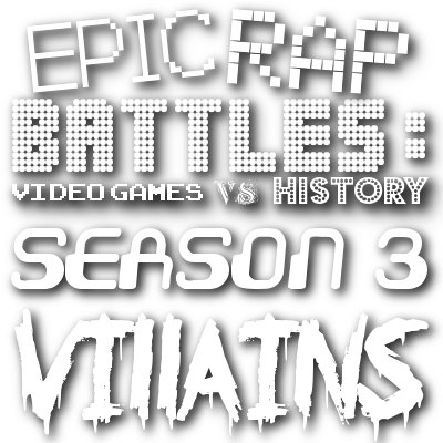 Epic Rap Battles Video Games Vs History Season 3 Villains - Epic Rap Battle Of Video Game Logo Png (400x400), Png Download