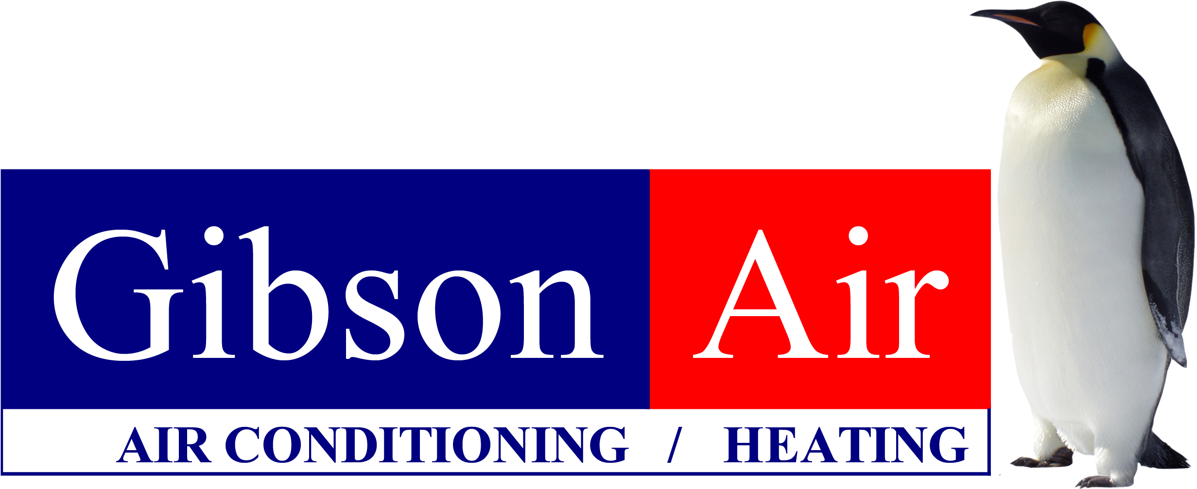 Gibson Air Heating And Air Conditioning Hvac Company - Air Conditioning Maintenance Company (2477x1056), Png Download