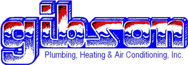 Gibson Plumbing, Heating & Air Conditioning-logo - Graphic Design (640x229), Png Download
