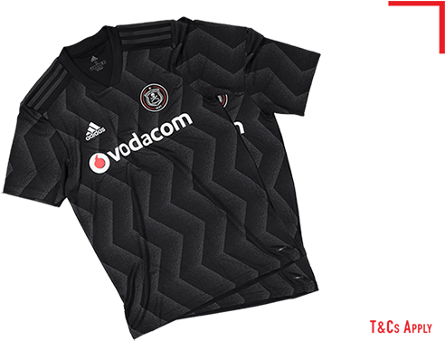 1 Of 8 2018/19 Orlando Pirates Home Jerseys - Pocket (600x379), Png Download