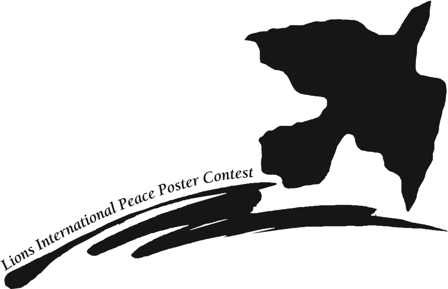 Lions International Peace Poster Logo - Lion's Club Peace Poster Contest 2016 (900x590), Png Download