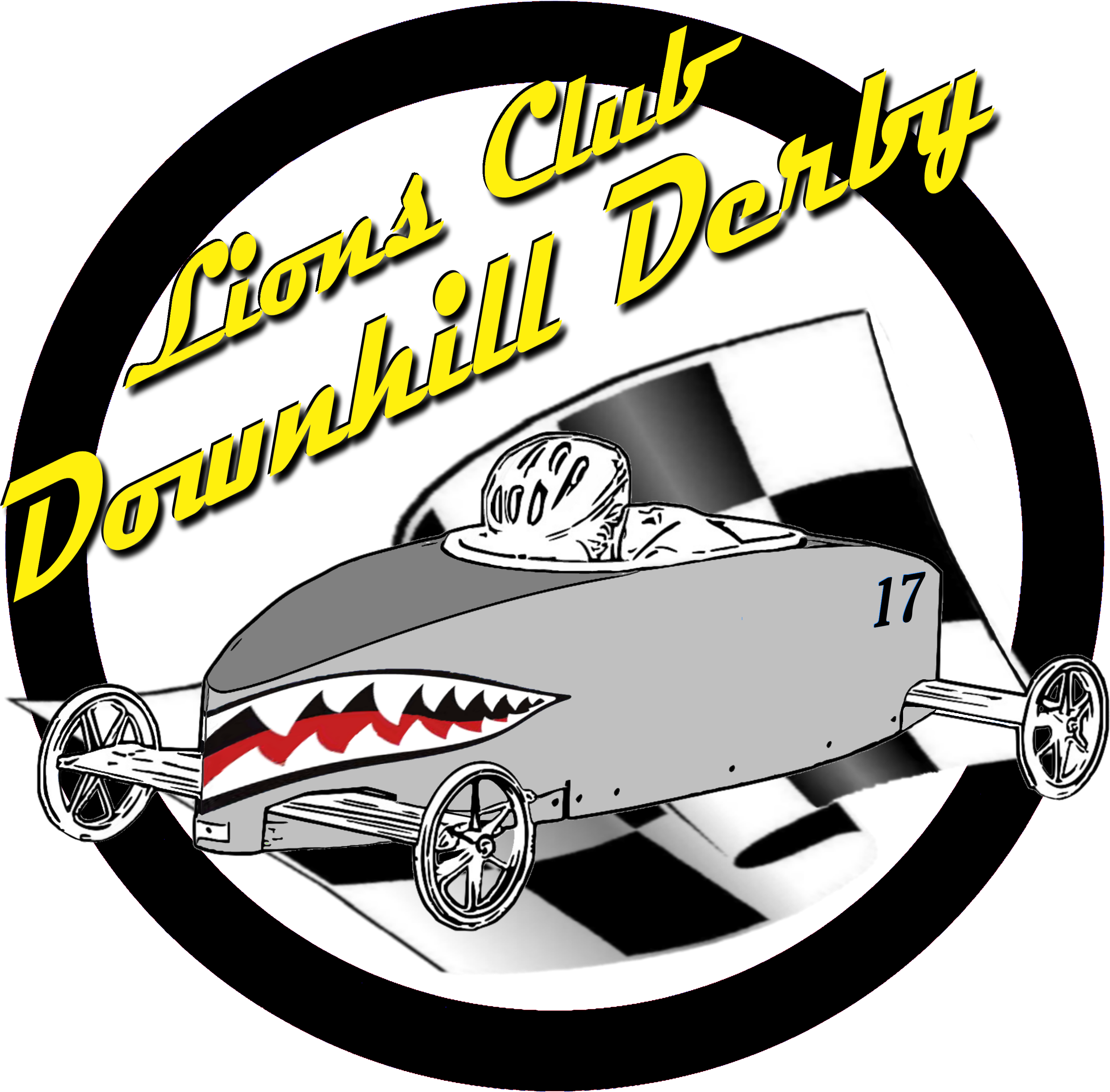Lions Club Downhill Derby - Lions Downhill Derby (3000x3000), Png Download