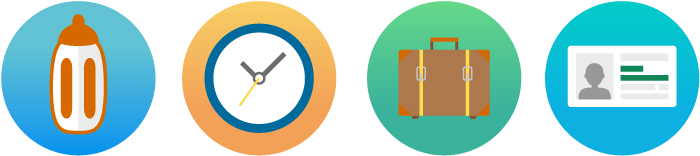 Work Day End Icon (870x385), Png Download