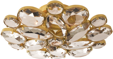 Lloyd Medium Round Flush Mount - Circa Lighting (398x597), Png Download