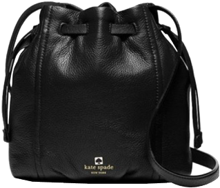 Kate Spade Wkru3466 Grant Park Katie Bucket Bag Black - Kate Spade New York Grant Park Katie Handbag - Black (380x380), Png Download