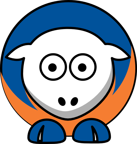Sheep New York Islanders Team Colors Svg Clip Arts (564x594), Png Download