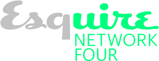 Esquire Network Four - Esquire Network Logo (566x226), Png Download