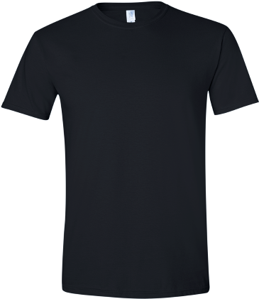 Gildan 64000 Navy (400x500), Png Download