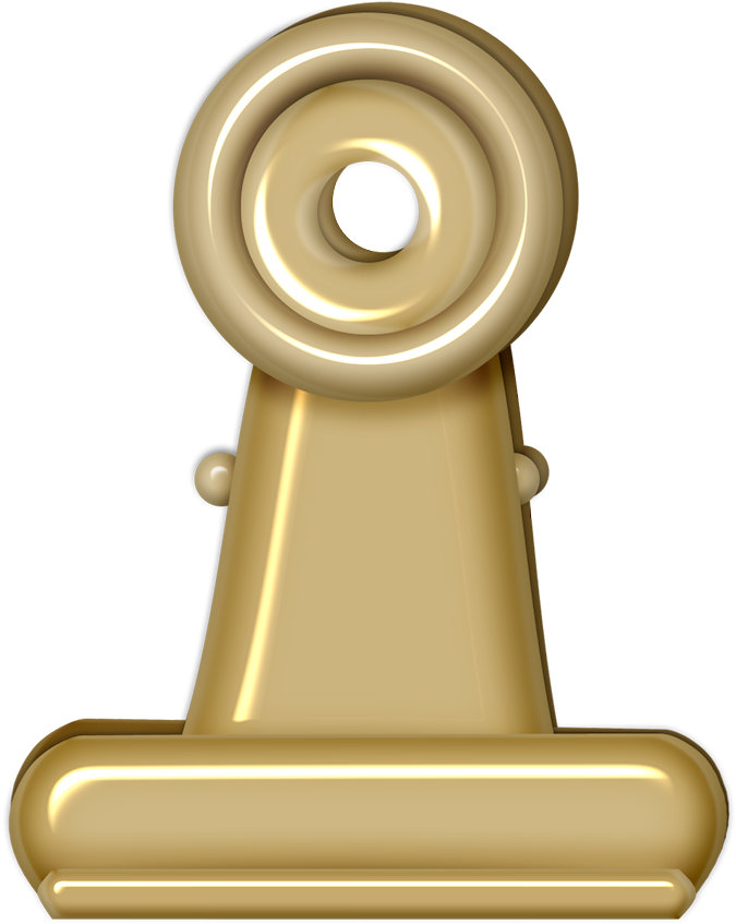 Imágenes Png De Clips Para Papel Para Scrapbooking - Portable Network Graphics (700x896), Png Download