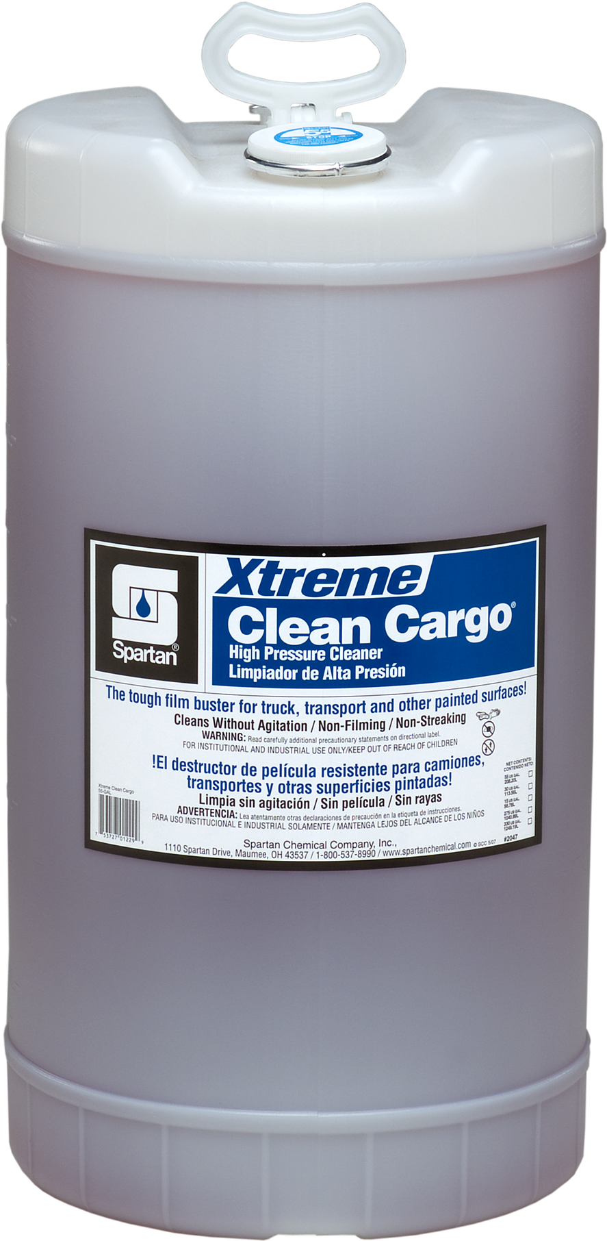 204715 Xtreme Clean Cargo - Cylinder (1444x2022), Png Download