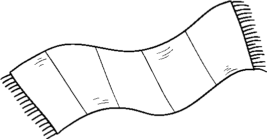 Dibujo De Toalla De Rayas Para Colorear - System (600x470), Png Download