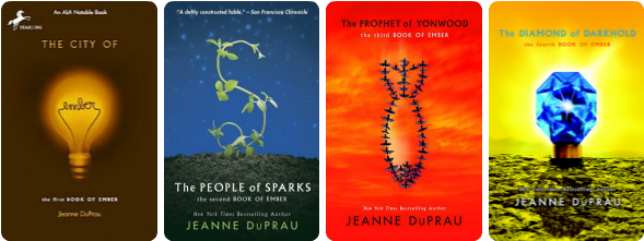 The City Of Ember Series - City Of Ember Books (600x232), Png Download