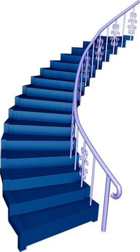 Wishingonastarr Snowqueen 001 - Stair Clipart Png (278x500), Png Download