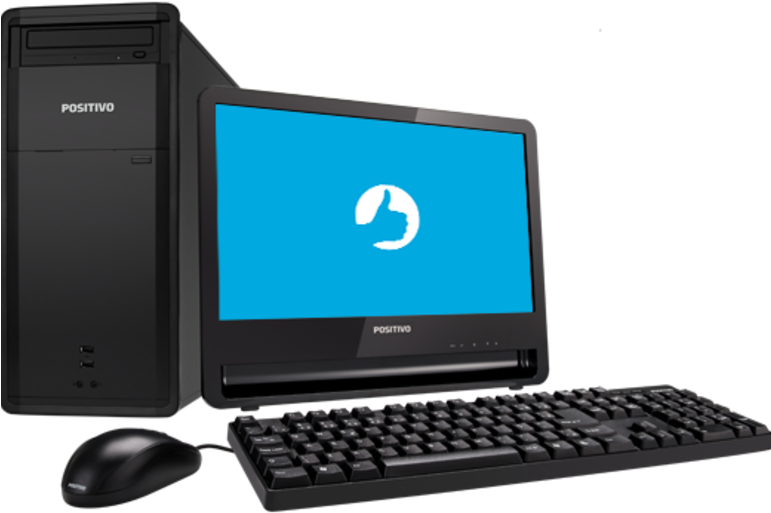 Pc Positivo Png (770x578), Png Download