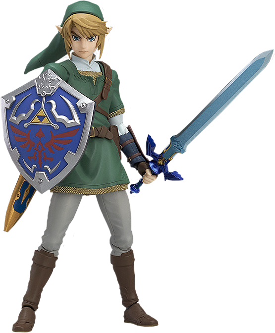The - Link Of Zelda (555x672), Png Download