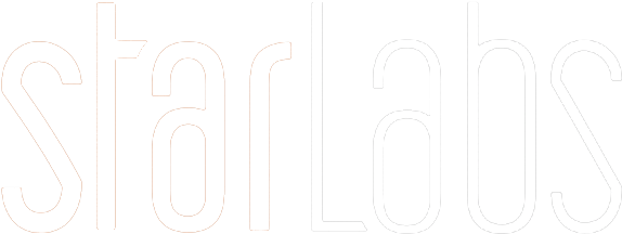 Logo Blanc Starlabs - Star Labs Logo Nutrition (718x291), Png Download