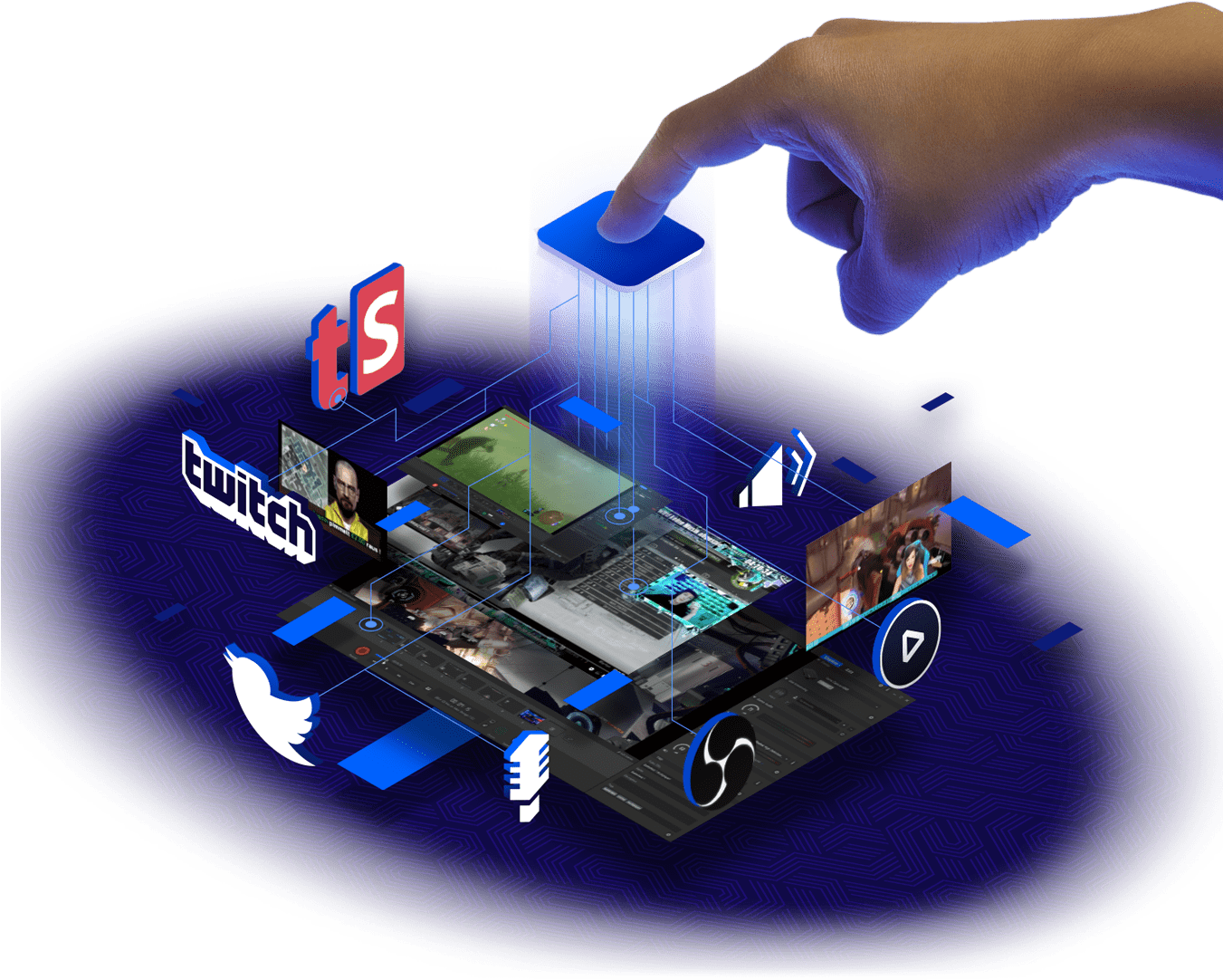 Elgato Stream Deck - Elgato Stream Deck 10gaa9901 (800x670), Png Download