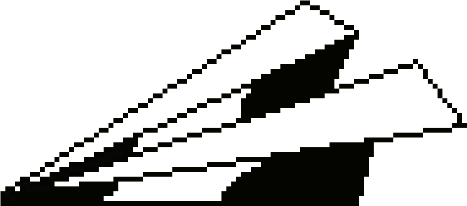 Avião - Monochrome (1100x520), Png Download