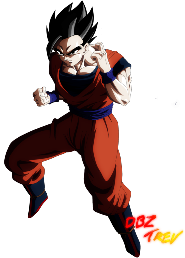 Ultimate Gohan Lr Z Fighters - Gohan (894x894), Png Download