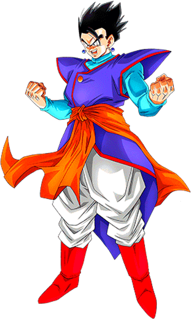 Mystic/ultimate Gohan By Alexelz - Ultimate Gohan Kaioshin (618x1024), Png Download