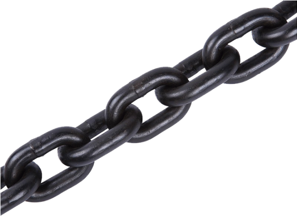 Chain Black (600x450), Png Download