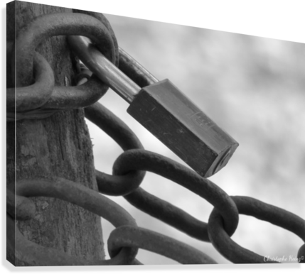 Cadenas Art - Monochrome (429x386), Png Download