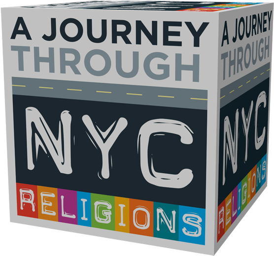 Gotham Religious Revival - Journey Square Logo Round Ornament (840x720), Png Download