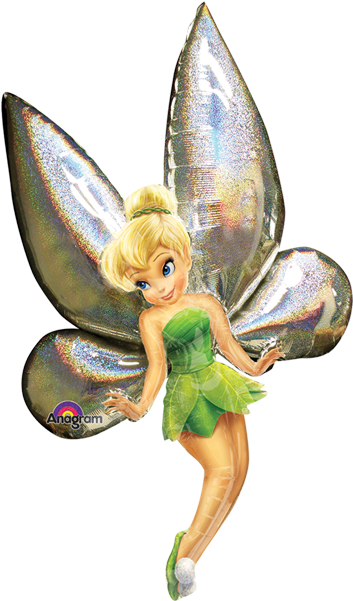 Campanita Caminante - Disney Tinkerbell Airwalker Balloon (600x600), Png Download